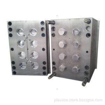 Plastic Injection 8 Cavities Cold Runner Mold External Safe